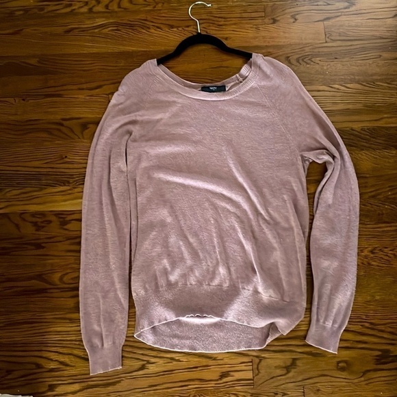 Mossimo XXL mauve women’s crew neck sweater - Picture 2 of 5